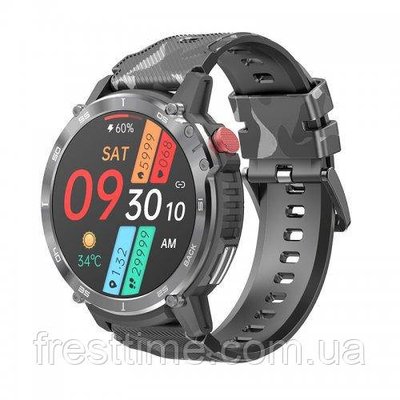 Чоловічий наручний розумний смарт-годинник Smart Watch Modfit 1077-0219 фото